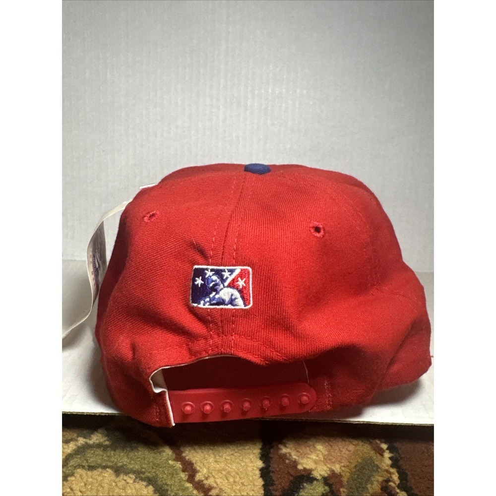 Vtg 80s New‎ With Tags MILB New Era Hat Pro Model Reading Phillies Wool SnapBack - Picture 10 of 11